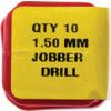 Jobber Drill, 1.5mm, Normal Helix, High Speed Steel, Black Oxide thumbnail-2
