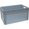 Euro Container, Plastic, Grey, 800x600x220mm thumbnail-0