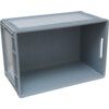 Euro Container, Plastic, Grey, 800x600x220mm thumbnail-1