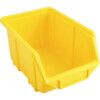 Storage Bins, Plastic, Yellow, 155x240x125mm thumbnail-0