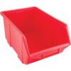 Storage Bins, Plastic, Red, 220x350x165mm thumbnail-0