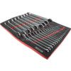 26 Piece Combination Spanner Set in Full Width Foam Inlay Tool Chests thumbnail-1