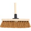 12" Soft Coco Broom With 48" Wooden Handle thumbnail-3