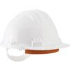 Safety Helmet, White, HDPE, Standard Peak, Includes Side Slots thumbnail-0