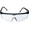 Safety Glasses, Clear Lens, Black Half-Frame, Impact-Resistant/UV-Resistant/High-Temperature Resistant thumbnail-0