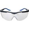 Safety Glasses, Clear Lens, Clear/Black Half-Frame, Impact-Resistant/UV-Resistant/High-Temperature Resistant thumbnail-0