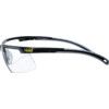 Safety Glasses, Clear Lens, Black Half-Frame, UV-Resistant/Impact-Resistant/Scratch-Resistant thumbnail-1