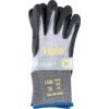 Cut Resistant Gloves, 18 Gauge Cut B, Size 6, Black & Grey, Nitrile Foam Palm, EN388: 2016 thumbnail-3