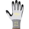 Cut Resistant Gloves, 18 Gauge Cut F, Size 7, Black & Grey, Nitrile Palm, EN388: 2016 thumbnail-1