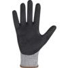 Cut Resistant Gloves, 18 Gauge Cut F, Size 6, Black & Grey, Nitrile Palm, EN388: 2016 thumbnail-2