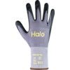 Mechanical Hazard Gloves, Black/Grey, Nylon/Spandex Liner, Nitrile Foam Coating, EN388: 2016, 4, 1, 2, 1, X, Size 6 thumbnail-1