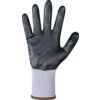 Mechanical Hazard Gloves, Black/Grey, Nylon/Spandex Liner, Nitrile Foam Coating, EN388: 2016, 4, 1, 2, 1, X, Size 6 thumbnail-2
