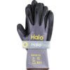 Mechanical Hazard Gloves, Black/Grey, Nylon/Spandex Liner, Nitrile Foam Coating, EN388: 2016, 4, 1, 2, 1, X, Size 6 thumbnail-3