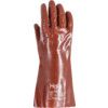 Mechanical Hazard Gloves, Red, Jersey Liner, PVC Coating, EN388: 2003, 4, 1, 1, 1, Size 14in. thumbnail-1