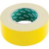 Duct Tape, Waterproof Polyethylene Coated Cloth, Yellow, 50mm x 50m thumbnail-2