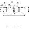 BT40-TYPE PS2 MAS 403 PULL STUD thumbnail-1
