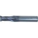 Series 60 Carbide 2 Flute Plain Shank Short Series Slot Drill  - Q Coat - Metric thumbnail-0