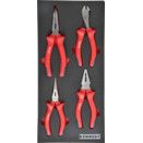 Pro-Torq® VDE Insulated Pliers Set, Tool Foam Inlay, 4 Pieces thumbnail-0