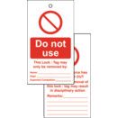 Lockout Warning Tags - Double-Sided thumbnail-4