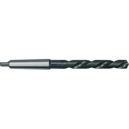 Taper Shank Drill, MT2, 21mm, Cobalt High Speed Steel, Standard Length