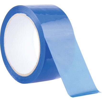 Packaging Tape, Polypropylene, Blue, 48mm x 66m