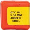 Jobber Drill, 5.5mm, Normal Helix, High Speed Steel, Black Oxide thumbnail-2