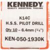 K14C PILOT DRILL FOR K1,2,6,11&13 ARBORS thumbnail-3