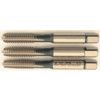 Hand Tap Set , 5/16in. x 18, UNC, High Speed Steel, Bright, Set of 3 thumbnail-1