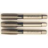 Hand Tap Set , 1/2in. x 16, BSF, High Speed Steel, Bright, Set of 3 thumbnail-2