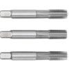 Hand Tap Set , 1/8in. x 28, BSPF, High Speed Steel, Bright, Set of 3 thumbnail-0