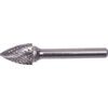 Carbide Burr, Uncoated, Cut 6 - Double Cut, 3mm, Round Tree thumbnail-0