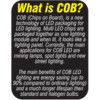 COB LED TWIN HEAD WORKLIGHT 20W 1400Lm 240V  thumbnail-1