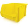 Storage Bin, Plastic, Yellow, 222mm x 278mm x 165mm thumbnail-0