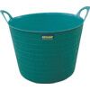 Green Plastic Flexible Bucket, Plastic Handle, 42 Ltr thumbnail-0