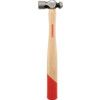 Ball Pein Hammer, 1/4lb, Wood Shaft, Polished Face thumbnail-1