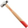 Ball Pein Hammer, 1/2lb, Wood Shaft, Polished Face thumbnail-0
