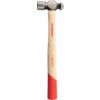 Ball Pein Hammer, 1/2lb, Hickory Shaft, Polished Face thumbnail-1