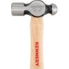 Ball Pein Hammer, 1/2lb, Hickory Shaft, Polished Face thumbnail-2