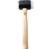 Polyethylene Hammer, 3100g, Wood Shaft, Replaceable Head thumbnail-1