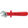 Single End, Insulated Adjustable Spanner, 200mm, Metric thumbnail-0