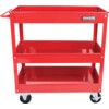 Tool Tray Trolley, Steel, 136kg, 2 x Braked Swivel Castors/2 x Swivel Castors, 737mm x 383mm x 663mm thumbnail-1