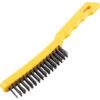 3-ROW PLASTIC HANDLE WIRE SCRATCH BRUSH thumbnail-0