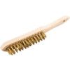 4-ROW BRASS WIRE SCRATCH BRUSH thumbnail-0