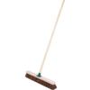 24" Stiff Bassine Broom with 48" Wooden Handle thumbnail-1