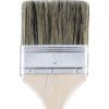 3in., Flat, Natural Bristle, Angle Brush, Handle Wood thumbnail-2