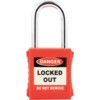 Safety Lockout Red Key Padlock - 20mm thumbnail-0