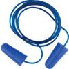 Reusable Ear Plugs, Corded, Detectable, Bullet, 37dB, Blue, Pk-100 Pairs thumbnail-0