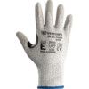 Cut Resistant Gloves, Grey, PU Palm, HPPE Liner, EN388: 2016, 4, X, 4, 3, E, Size 10 thumbnail-1
