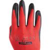 Mechanical Hazard Gloves, Black/Red, Nylon Liner, Nitrile Coating, EN388: 2003, 4, 1, 2, 1, Size 9 thumbnail-4