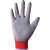 Mechanical Hazard Gloves, Red/Grey, Nylon Liner, Polyurethane Coating, EN388: 2003, 4, 1, 2, 1, Size 8 thumbnail-2